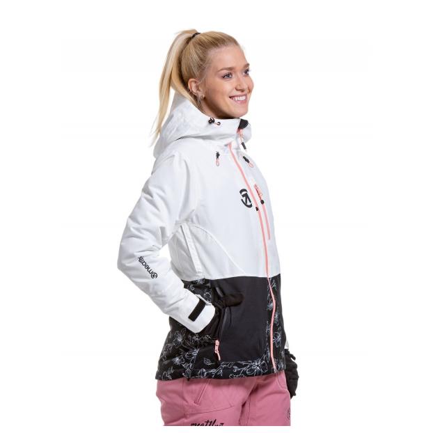 Сноубордическая куртка MEATFLY «GAIA JACKET»  - Аритикул GAIA-1-WHITE-M - Фото 4