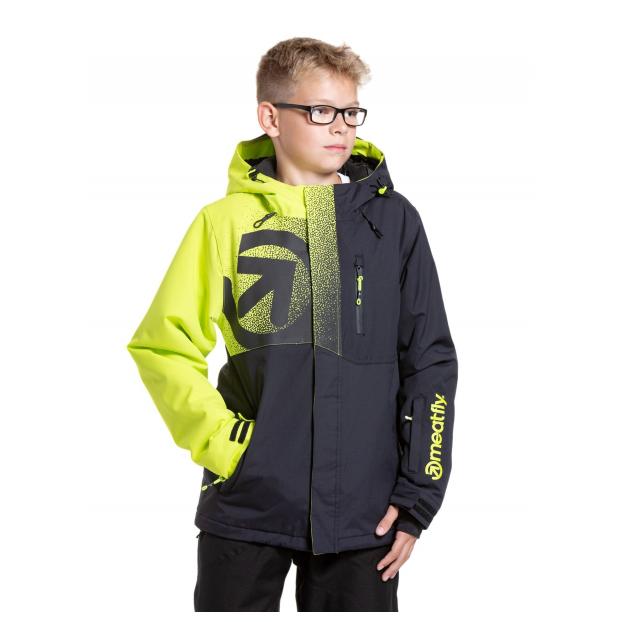 КУРТКА ПОДРОСТК. MEATFLY «BANGITO JACKET» - Аритикул BANGITO-4-ACID LIME/BLACK-134 - Фото 9