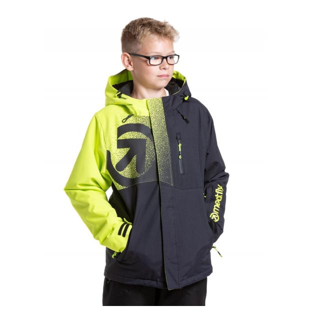 КУРТКА ПОДРОСТК. MEATFLY «BANGITO JACKET» - Аритикул BANGITO-4-ACID LIME/BLACK-134 - Фото 10