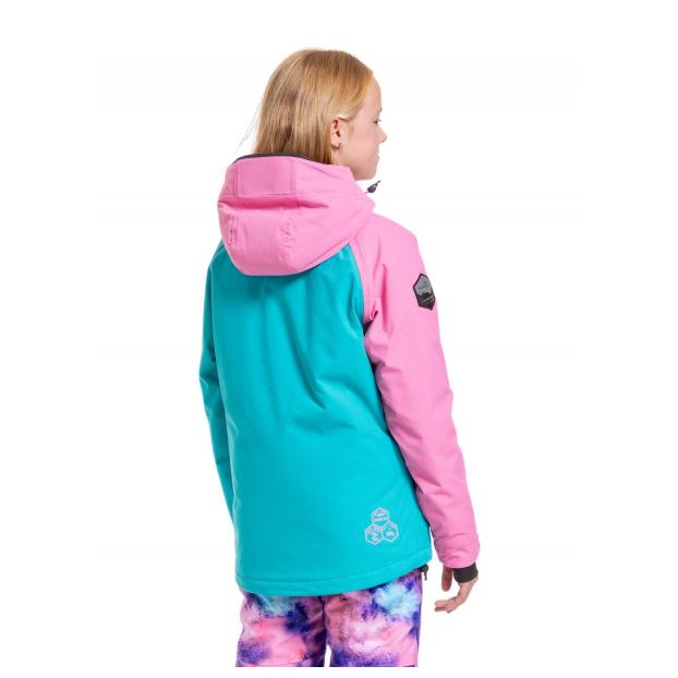 КУРТКА ПОДРОСТК. MEATFLY «DELIAH JACKET» - Аритикул DELIAH-1-HOT PINK / TURQUOISE-134 - Фото 29