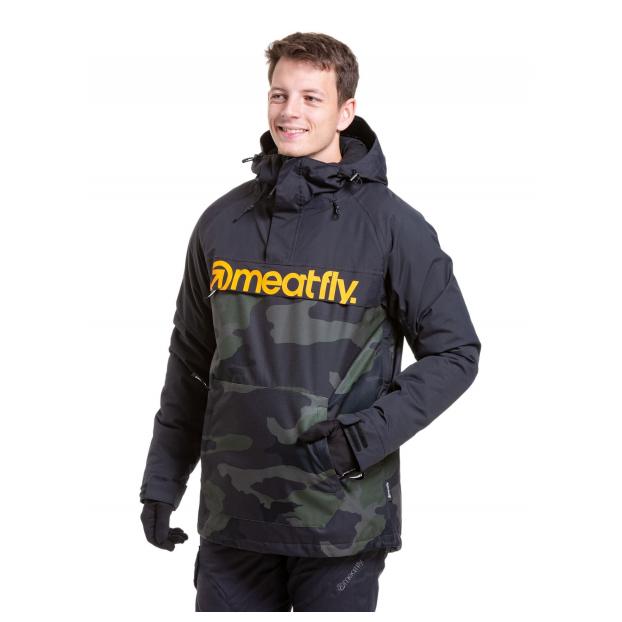 Сноубордическая куртка MEATFLY SLINGER JACKET - Аритикул SLINGER-1-RAMPAGE CAMO-M - Фото 5