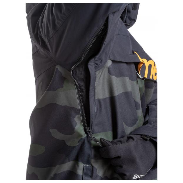 Сноубордическая куртка MEATFLY SLINGER JACKET - Аритикул SLINGER-2-WOOD/SLATE BLUE-M - Фото 8