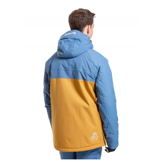 Сноубордическая куртка MEATFLY SLINGER JACKET - Аритикул SLINGER-2-WOOD/SLATE BLUE-M - Фото 13