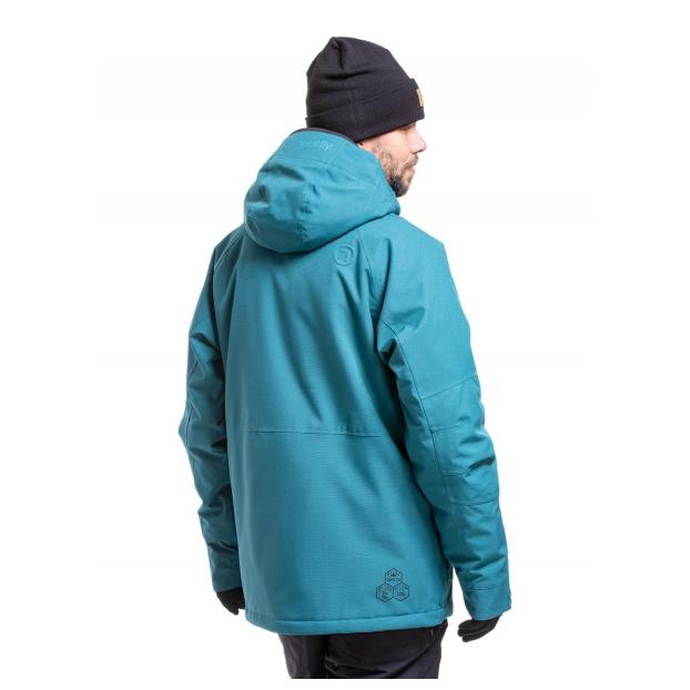 Сноубордическая куртка MEATFLY VERTIGO - Аритикул VERTIGO-1-TEAL BLUE-M - Фото 2