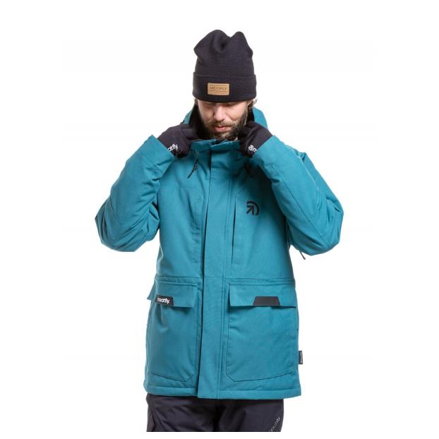 Сноубордическая куртка MEATFLY VERTIGO - Аритикул VERTIGO-1-TEAL BLUE-M - Фото 5