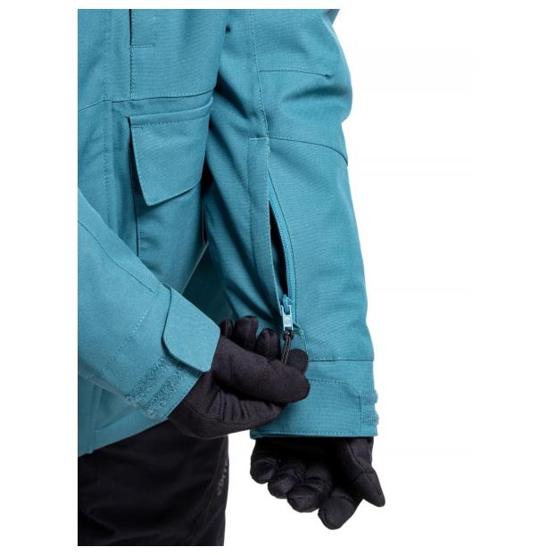 Сноубордическая куртка MEATFLY VERTIGO - Аритикул VERTIGO-1-TEAL BLUE-M - Фото 10