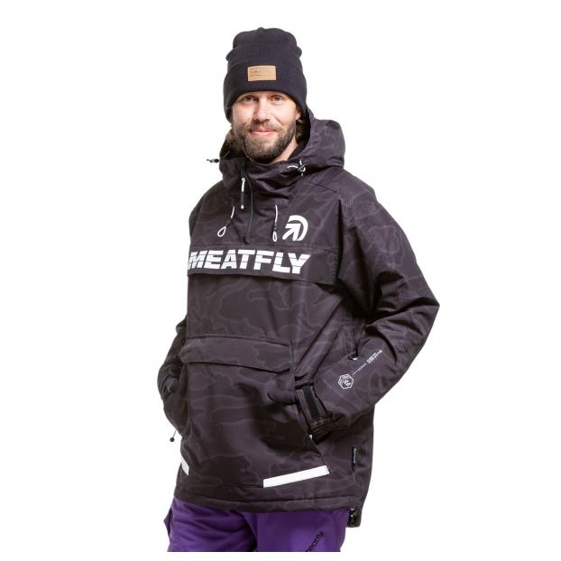 Сноубордическая куртка MEATFLY ZENITH - Аритикул ZENITH-3-MORPH BLACK-XL - Фото 19