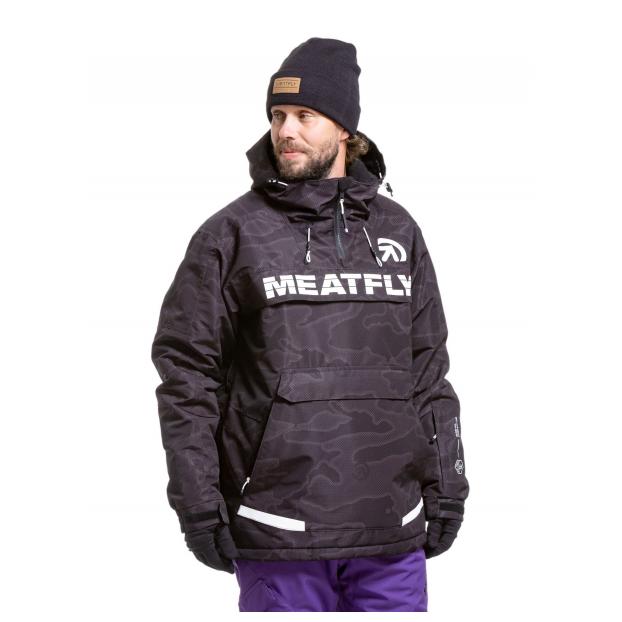 Сноубордическая куртка MEATFLY ZENITH - Аритикул ZENITH-3-MORPH BLACK-XL - Фото 20