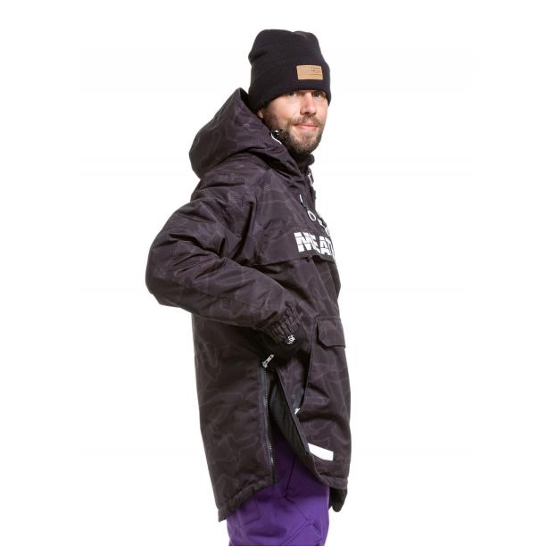 Сноубордическая куртка MEATFLY ZENITH - Аритикул ZENITH-3-MORPH BLACK-XL - Фото 21