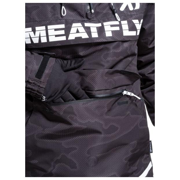 Сноубордическая куртка MEATFLY ZENITH - Аритикул ZENITH-3-MORPH BLACK-XL - Фото 27