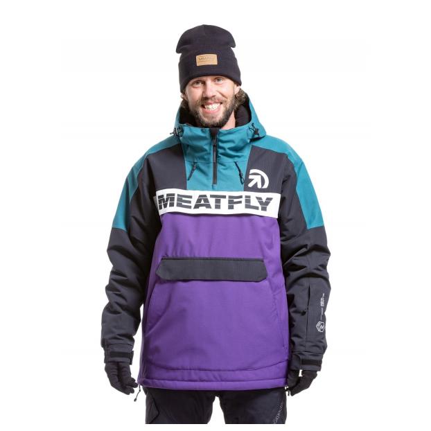 Сноубордическая куртка MEATFLY ZENITH - Аритикул ZENITH-3-MORPH BLACK-XL - Фото 4