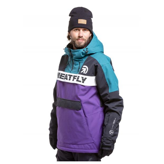 Сноубордическая куртка MEATFLY ZENITH - Аритикул ZENITH-3-MORPH BLACK-XL - Фото 6
