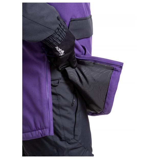 Сноубордическая куртка MEATFLY ZENITH - Аритикул ZENITH-3-MORPH BLACK-XL - Фото 10
