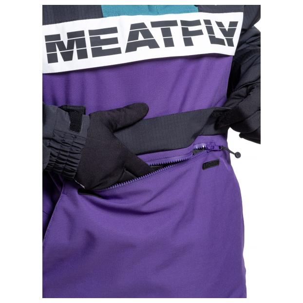 Сноубордическая куртка MEATFLY ZENITH - Аритикул ZENITH-3-MORPH BLACK-XL - Фото 12