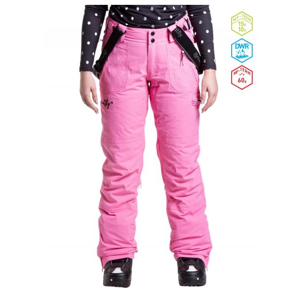 Сноубордические брюки MEATFLY «FOXY PANTS»  - Аритикул FOXY-4-DUSTY ROSE-S - Фото 16