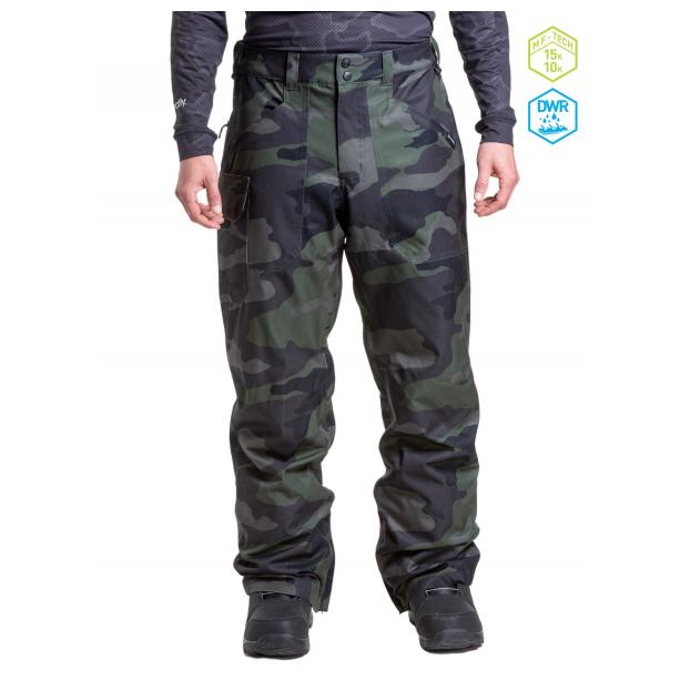 СНОУБОРДИЧЕСКИЕ БРЮКИ MEATFLY «OGGY PANTS» - Аритикул OGGY-3-RAMPAGE CAMO-L - Фото 6