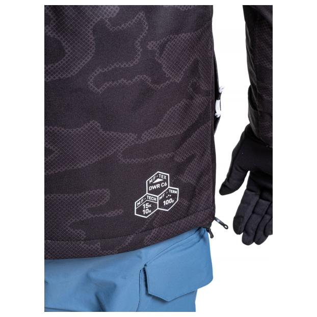 Сноубордическая куртка MEATFLY «MANIFOLD» - Аритикул MANIFOLD-2-SLATE BLUE/BLACK-M - Фото 7