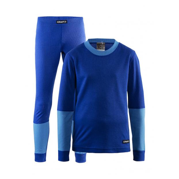 Комплект CRAFT Baselayer - Аритикул 1905355/386355 CRAFT Baselayer JR Blue - 134/140 - Фото 1