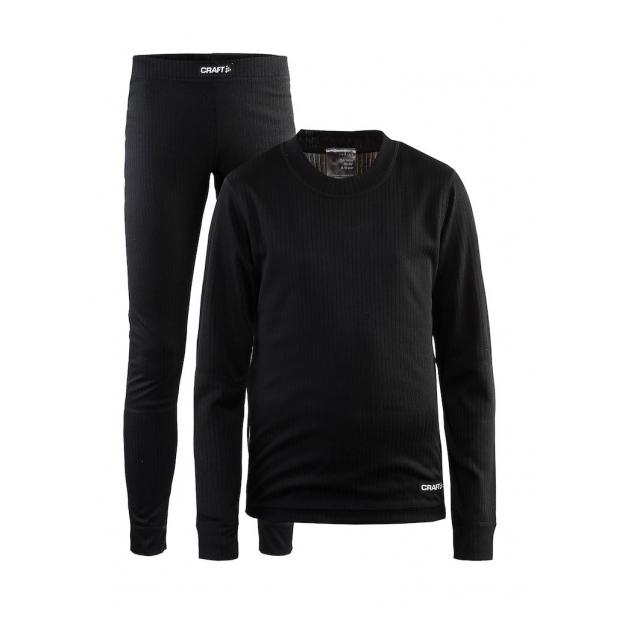 Комплект CRAFT Baselayer - Аритикул 1905355/999000 CRAFT Baselayer JR Black - 158/164 - Фото 5