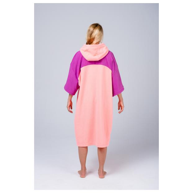 Флисовое пончо SOUL двухцветное - Аритикул Soul-poncho-two-color-pink-purple - Фото 22