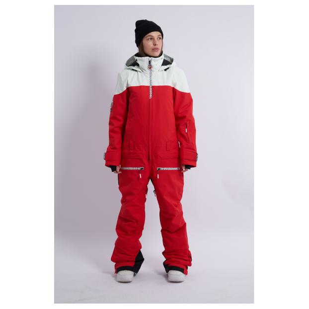 Комбинезон COOL ZONE VIBE  - Аритикул KN1128/35/44-VIBE-white-red-XS - Фото 23