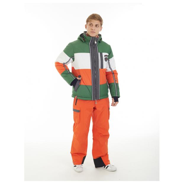 Куртка ALMRAUSH «STEINPASS» - Аритикул (цв. 5435) green/orange 50 - Фото 6