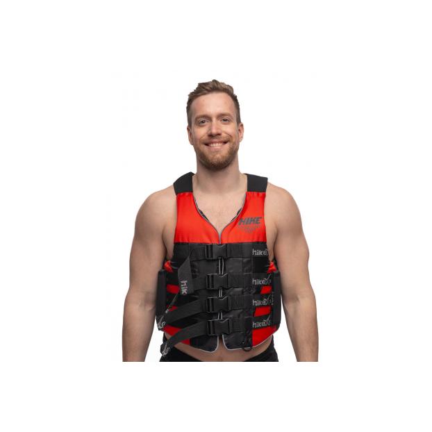 Спасательный жилет красный с ручками hikeXp RXP Ultimate Black/Red - Аритикул 100254-Black/Red-L/X - Фото 3