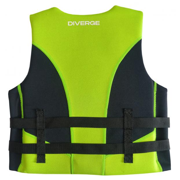 Жилет водный DIVERGE STONE KIDS VEST - Аритикул STONE-lime_green-S - Фото 4