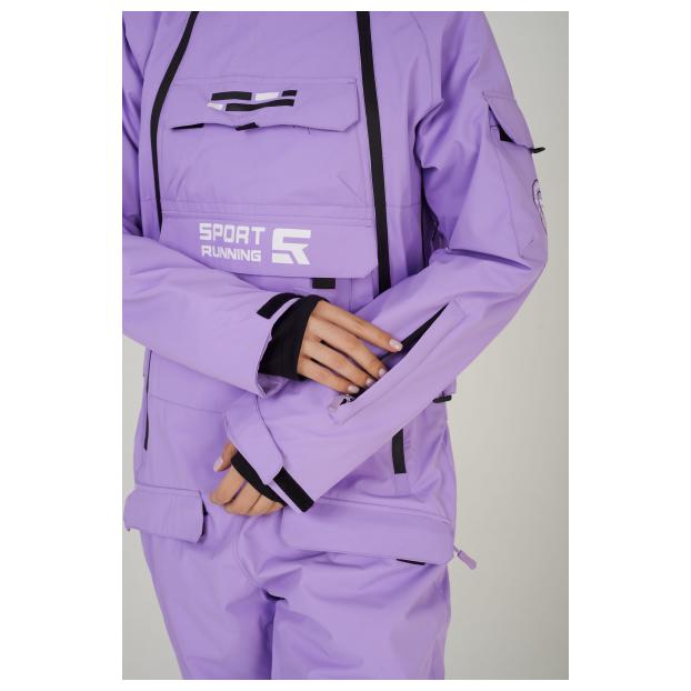 ЖЕНСКИЙ СНОУБОРДИЧЕСКИЙ КОМБИНЕЗОН RUNNING SPORT - Аритикул 8855-lavender-S - Фото 11