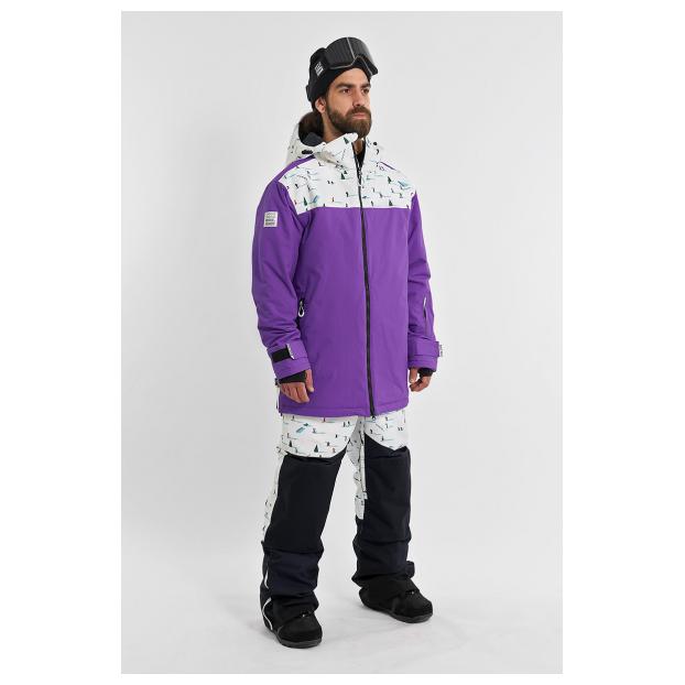 Куртка унисекс COOL ZONE YETI  - Аритикул KU4113/51/48-Purple-XS - Фото 8