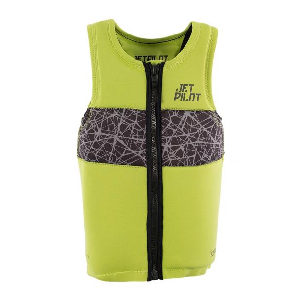 Спасательный жилет неопрен мужской Jetpilot Recon FE Neo lime/black - Аритикул 220360-XXXL - Фото 6