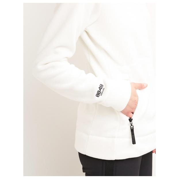 Толстовка женская 8848 Altitude Point W Fleece - Аритикул 234902-Blanc-34 - Фото 4