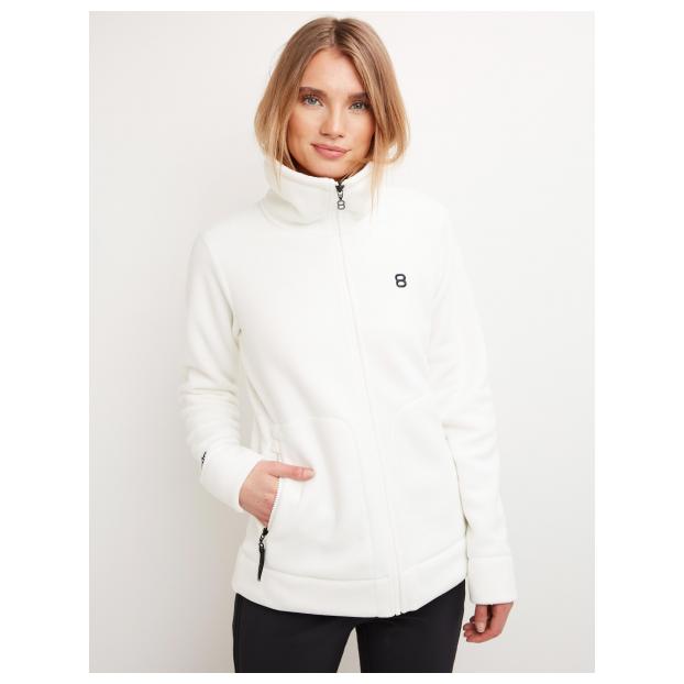 Толстовка женская 8848 Altitude Point W Fleece - Аритикул 234902-Blanc-34 - Фото 5