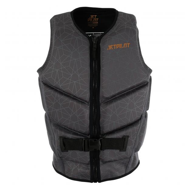 Спасательный жилет неопрен мужской Jetpilot FREERIDE  F/E Neo charcoal S24 - Аритикул 240170-M - Фото 1