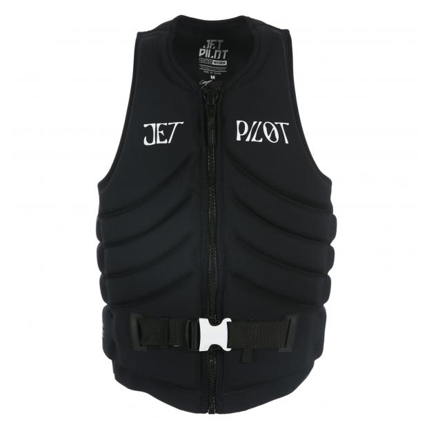 Спасательный жилет неопрен мужской Jetpilot QUANTUM  X F/E Neo Vest Cory black S24 - Аритикул 240330-XL - Фото 1