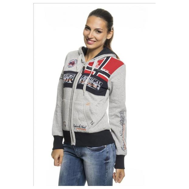 ТОЛСТОВКА ЖЕНСКАЯ GEOGRAPHICAL NORWAY «FLYER» - Аритикул WU6379F/GN-Black-S - Фото 16