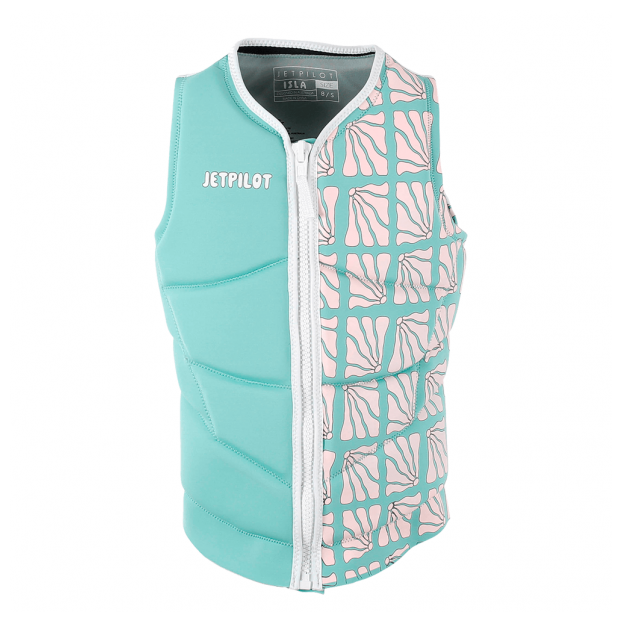 Спасательный жилет неопрен женский Jetpilot ISLA X1 F/E NEO VEST  - Аритикул 250370-TEAL-XS - Фото 1