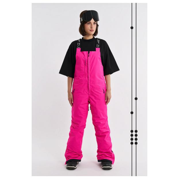 ЖЕНСКИЙ ПОЛУКОМБИНЕЗОН  COOL ZONE LUNA - Аритикул PK1103/22-Pink-S - Фото 2