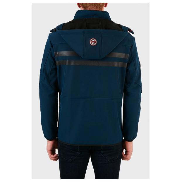 Софтшеловая куртка мужская  GEOGRAPHICAL NORWAY «ROYAUTE»  - Аритикул WW4746H/GN-NAVY-RED-S - Фото 15