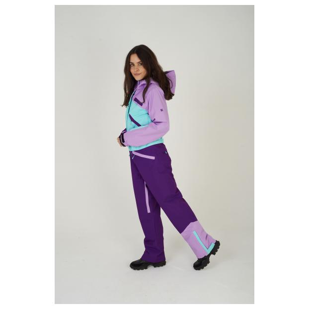 ЖЕНСКИЙ СНОУБОРДИЧЕСКИЙ КОМБИНЕЗОН RUNNING SPORT - Аритикул 8855-lavender-XL - Фото 13