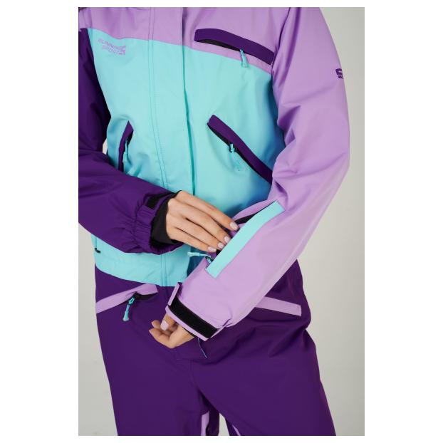 ЖЕНСКИЙ СНОУБОРДИЧЕСКИЙ КОМБИНЕЗОН RUNNING SPORT - Аритикул 8855-lavender-S - Фото 15