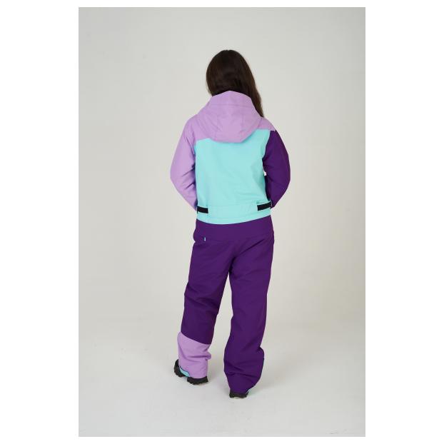 ЖЕНСКИЙ СНОУБОРДИЧЕСКИЙ КОМБИНЕЗОН RUNNING SPORT - Аритикул 7785-Fio-Pink-XL - Фото 18