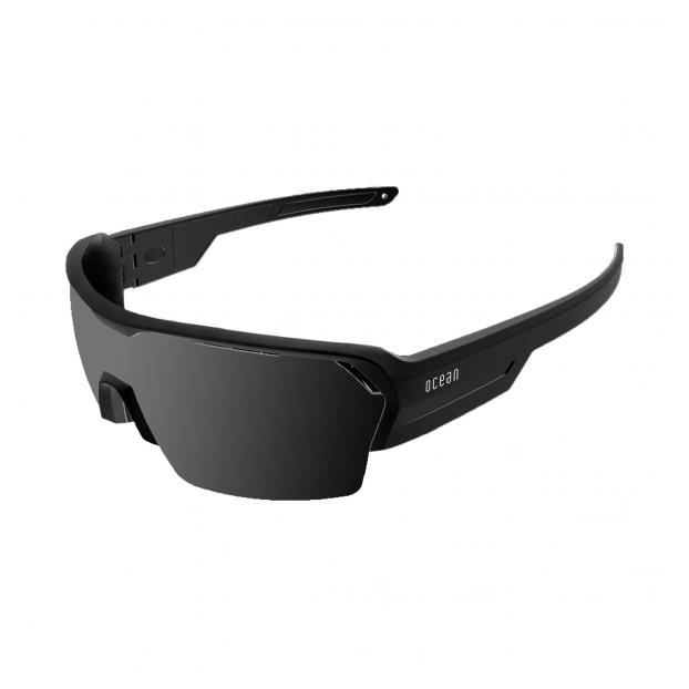 Спортивные очки RACE Matt Black / Grey Polirized lens (STD) - Аритикул 065172-Black / Revo Blue - Фото 4