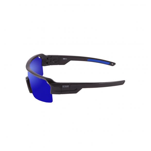 Спортивные очки RACE Matt Black / Grey Polirized lens (STD) - Аритикул 065172-Black / Revo Blue - Фото 7