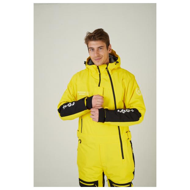 МУЖСКОЙ СНОУБОРДИЧЕСКИЙ КОМБИНЕЗОН RUNNING SPORT - Аритикул 8866-Yellow-S - Фото 2