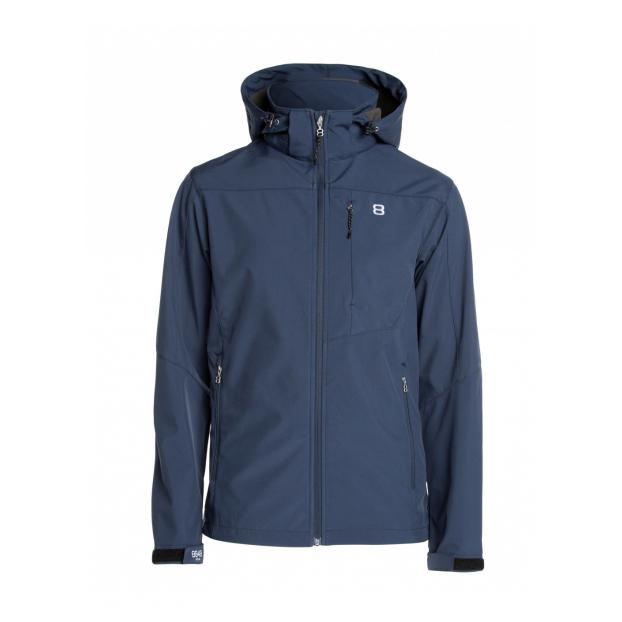 Горнолыжная куртка 8848 Altitude «Padore Softshell» - Аритикул 4044-«Padore Softshell»-Indigo-L - Фото 2