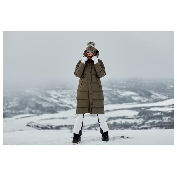 Зимнее городское пуховое пальто 8848 Altitude  “BIELLA” - Аритикул 2304-“BIELLA”-MUSTARD-36 - Фото 13