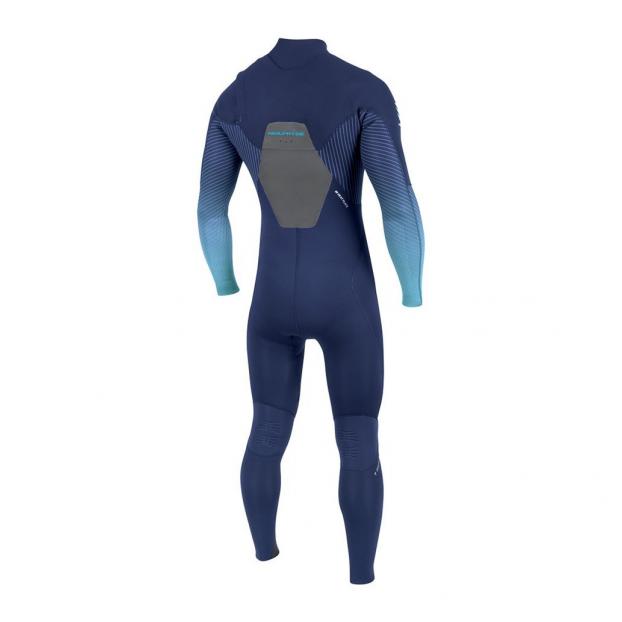 Гидрокостюм муж. NP Mission Fullsuit 3/2 FZ - Аритикул 113316-000/2234-navy/yellow print-48 - Фото 2