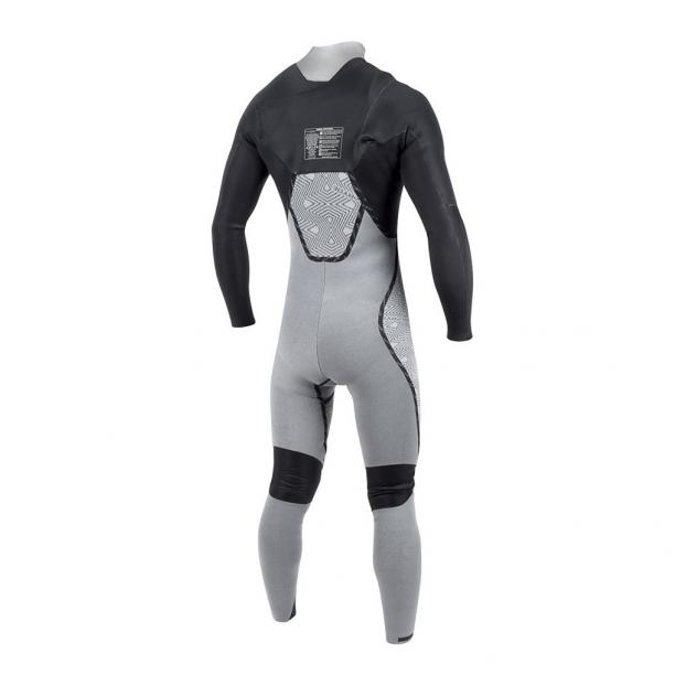 Гидрокостюм муж. NP Mission Fullsuit 3/2 FZ - Аритикул 113316-000/2234-navy/yellow print-48 - Фото 5