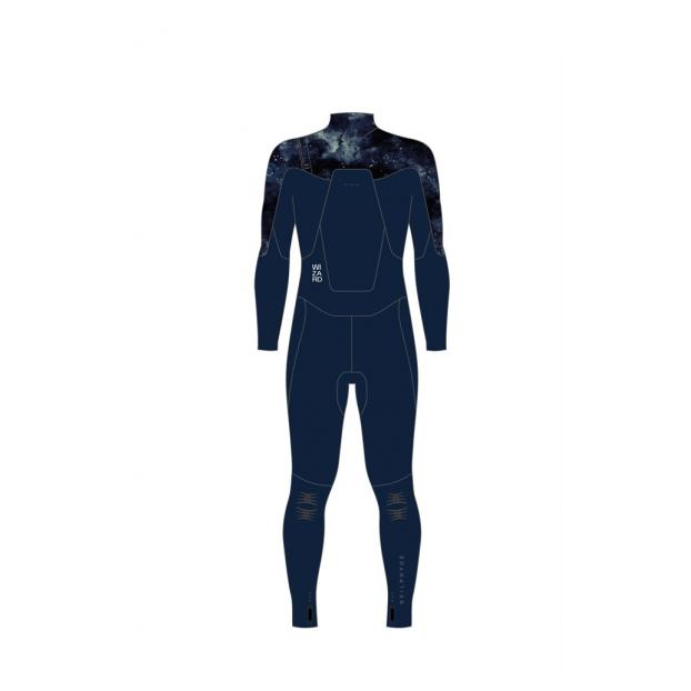 Гидрокостюм муж. Wizard Fullsuit 5/4 BZ - Аритикул 123318-000/2277-blue-50 - Фото 3